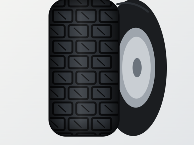 Tread illustration: All-terrain tire (not a product photo)